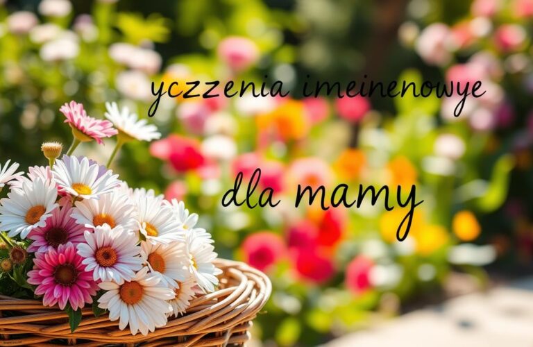 Życzenia imieninowe dla mamy